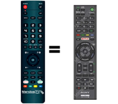 Mando a distancia programado para TV modelo KDL-43X8309 de SONY