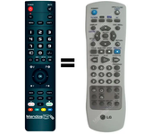 Mandos.tv 6711R1P065B para LG mando a distancia programado