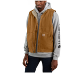 Carhartt Chaleco Washed Duck Lined Mock Neck