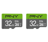 Pny Tarjeta De Memoria Micro Sd 2x32gb Elite
