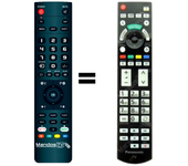 Mandos.tv TX-L47ET50E para PANASONIC mando a distancia programado