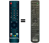 Mandos.tv MHC-RX100AV para SONY mando a distancia programado