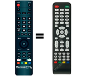 Mandos.tv SCH001 para MANTA mando a distancia programado