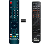 Mandos.tv RM-R52 para SONY mando a distancia programado