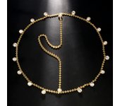 Stonefans Bohemia Headband Crystal Hair Jewelry Women Metal Head Chain Headpiece Indian Boho Headdress Wedding Hair Accessories