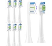 Para Sonicare Cabezales W2 Optimal White Standard para Cepillo de Dientes Eléctrico Sónico – Paquete de 8 unidades