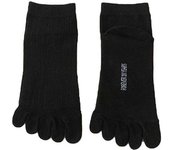Simple Soft Cotton Short Tube Socks Sweat Absorbing Men Five-Finger Socks Split Toe Socks Sport Hosiery Men Socks