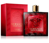 Eros Flame VERSACE Eau de Parfum 100ml - Perfume sensual para hombres, fragancia intensa y pasional