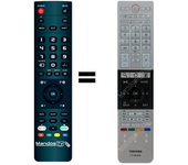 Mandos.tv 55L7453D para TOSHIBA mando a distancia programado