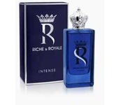 Perfume árabe de hombre Riche & Royale Intense Fragranceworld 100ml, Colonia masculina fresca ,especiada, duradera ,Fragancia de hombre oriental NOVEDAD FRAGANCEWORLD