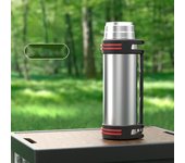 3000ML Black Household Stainless steel Thermos Bottle High-capacity Outdoors Motion Mountain Climbing Water Bottle Thermos Cup