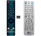 Mando a distancia programado para COMBI modelo DR-275 de LG