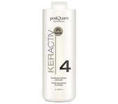 PostQuam - Champú Reconstrucción Post Tratamiento con Keratina - Hidratación y Reparación de la Fibra Capilar - Deja el Cabello Liso y Uniforme - Suavidad y Brillo - Línea KERACTIV