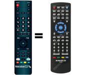 Mandos.tv AV4014 para AVENZO mando a distancia programado