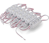 IluminaShop - Cadena de 20 Modulos de 2 LED SMD Samsung 12V DC 1W