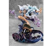 23cm/9in Anime One Piece Figure Gear 5 Luffy Action Figure Sun God Nika Luffy Statue Toy Gifts