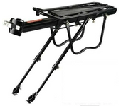 Portaequipaje trasero para bicicleta, Transportin de bicicleta parrilla de Soporte aluminio para bici