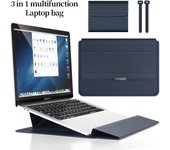 Funda para Tablet y Portatil de 14 y 15 pulgadas - Funda Maletín multifunción con interior Suave  Material Cuero PU  4 Colores  37x28cm