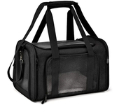 Bolso Transportador para Mascotas con Soporte de Acero - Portátil, Transpirable y Multifunction | Ideal para Gatos y Perros Pequeños