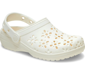 Crocs Zuecos Classic Floral Cut Out T