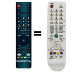 Mando a distancia programado para TV modelo LE-22B450C4W de SAMSUNG