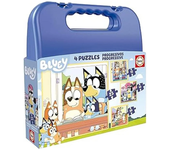 Educa Borras Set de Puzzles Progresivos Bluey 12-25 Piezas 19830