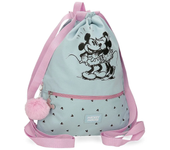 Disney Mochila Saco Mickey Y Minnie Kisses