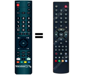 Mandos.tv OR152DVB-C-HD-RECEIVER para WISI mando a distancia programado