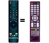 Mandos.tv NVR-7410-45HD-N para NEVIR mando a distancia programado