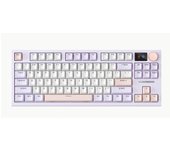 ⌨️ Teclado Mecánico 75% con Interruptores Intercambiables en Calor🔥,📺Pantalla TFT Personalizable |🔄Modo triple (Bluetooth/2,4G/Cable)✅,🎚️ Sin Marcaplumas (Sin Varillas) para Táctile Suave |⚡4000mAh Katería Duradera🔋, LANGTU
