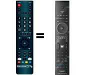 Mandos.tv HTS8100/98 para PHILIPS mando a distancia programado