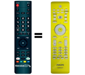 Mandos.tv 22AV8573 (RC6 SETUP) para PHILIPS mando a distancia programado