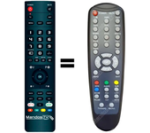 Mandos.tv T3 para MVISION mando a distancia programado