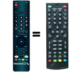 Mandos.tv SS-4410 para SOGO mando a distancia programado