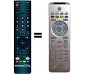 Mandos.tv PET835/00 para PHILIPS mando a distancia programado