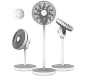 Ventilador Portátil - Cecotec EnergySilence 2600 Sunflower – 3 en 1, Batería 2600 mAh