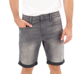 Ropa hombre Pantalones G-star Vaqueros Cortos 3301 Slim 1/2 Gris