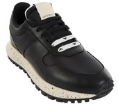 Emporio Armani Zapatillas Zapatos de cuero Hombre Negro X4X624 XN794 K001