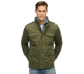 Ropa hombre Chaquetas Superdry Chaqueta Rookie Field Verde