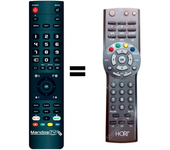 Mandos.tv H2TD para HORI mando a distancia programado