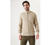 Garcia Jersey Con Cremallera U41050 Beige