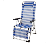 Aktive Tumbona Reclinable De Playa Con Cojín