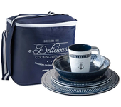 Marine Business Kit Vajillas Sailor 24 Piezas