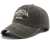 Gorra de béisbol de vaquero lavado Vintage para hombres y mujeres, gorra de sol bordada de California, Snapback informal, sombrero