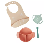 Kit de vajilla de silicona 15-24 meses Babymoov LEARN'ISY