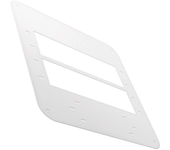 IluminaShop - Chapa Adaptacion de dos Modulos Para Farol Negro Villa IP20