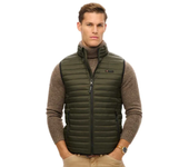 Ropa hombre Chalecos Superdry Chaleco Fuji Lite Verde