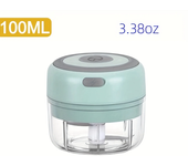 Mini picadora eléctrica de ajo de 3,38 oz/8,45 oz, trituradora de ajo con chile USB, picadora de verduras de jengibre duradera