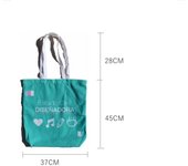 Bolso de hombro de compra con estampada de los dubujos doble cara . de tela loneta.estampada dibujos personalizada.gran capacidad