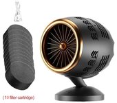 New Desktop Range Hood Household Mini Compact Low Noise Portable Hot Pot Barbecue Companion Exhaust Fan